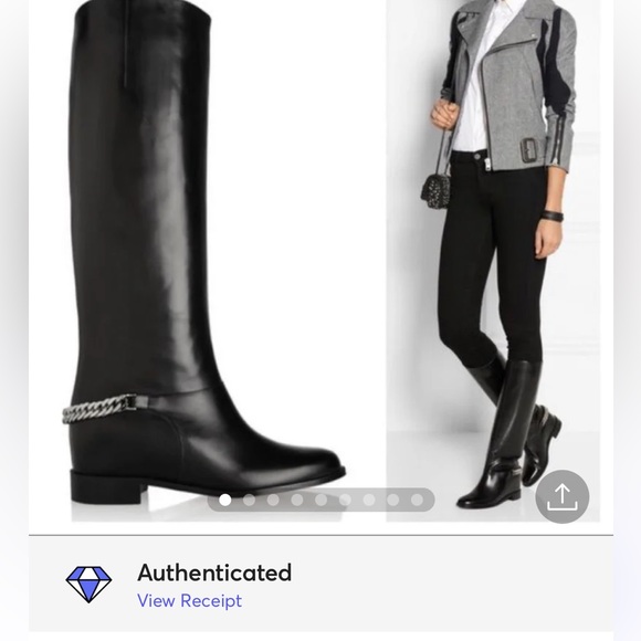 Christian Louboutin Black Boots cate boot flat - Picture 9 of 12